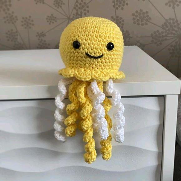 Polvo de Crochê Amigurumi