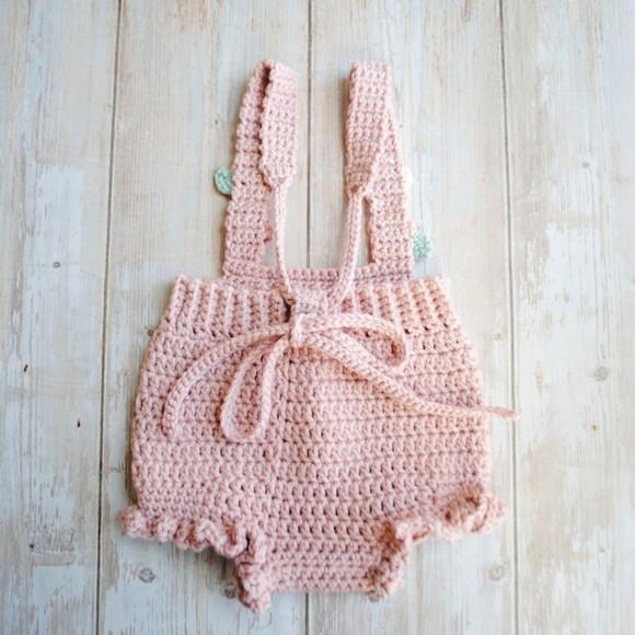 Short em Crochê para Bebê