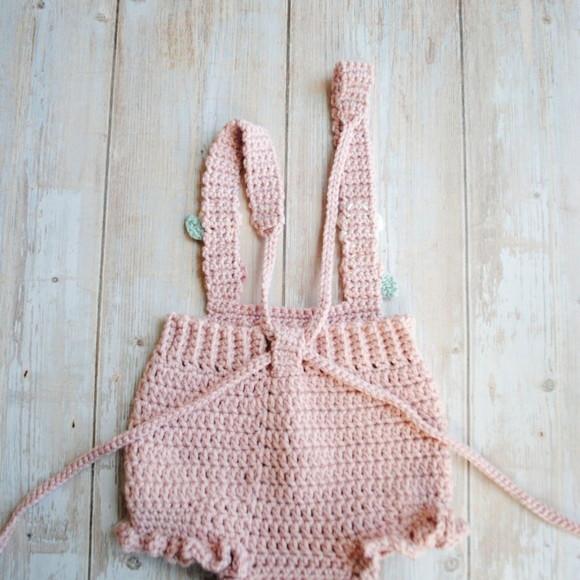 Short em Crochê para Bebê