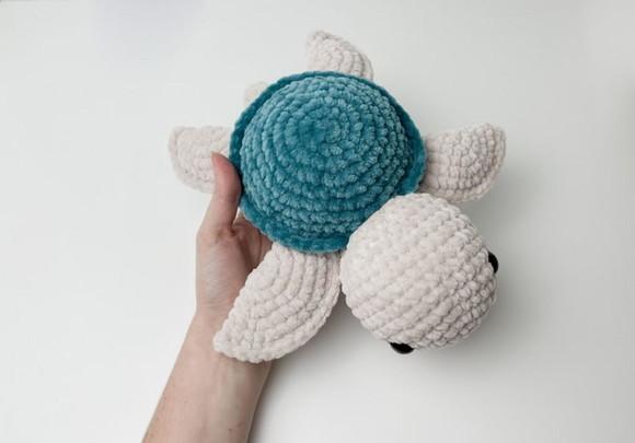 Tartaruga de Crochê Amigurumi