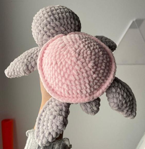 Tartaruga de Crochê Amigurumi