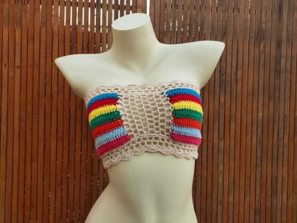 Top / cropped crochê