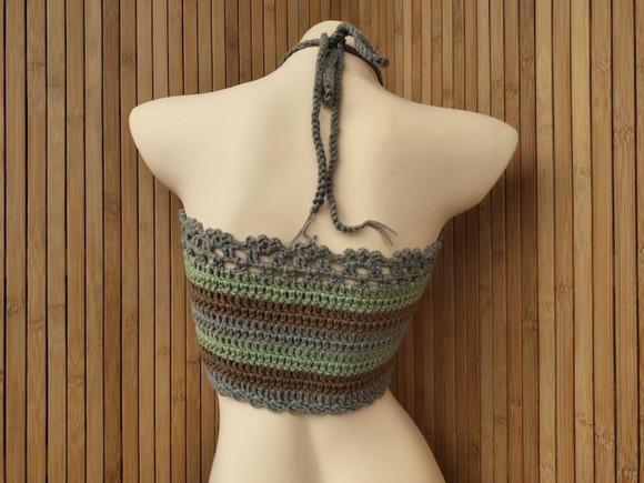 Top / cropped crochê