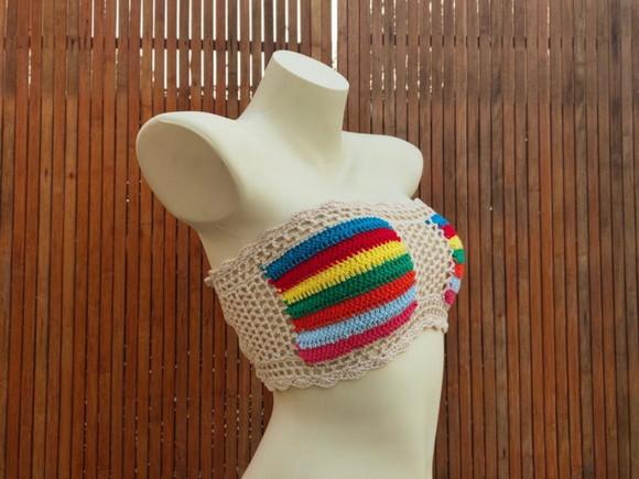 Top / cropped crochê