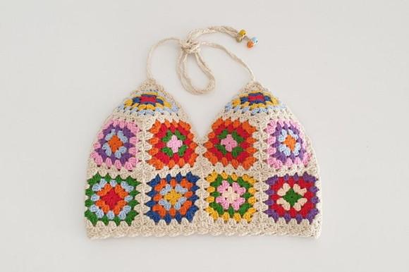 Top / cropped crochê