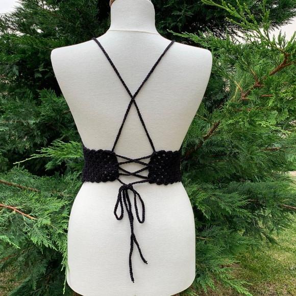 Top / cropped crochê