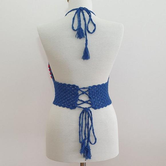Top / cropped crochê