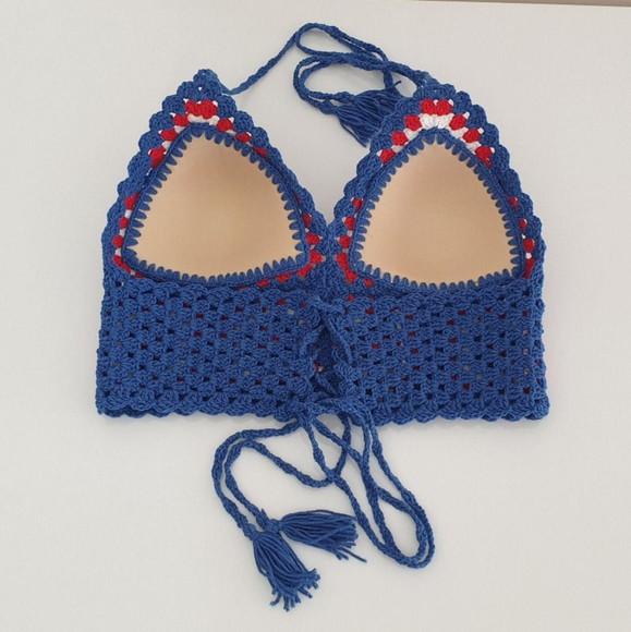 Top / cropped crochê