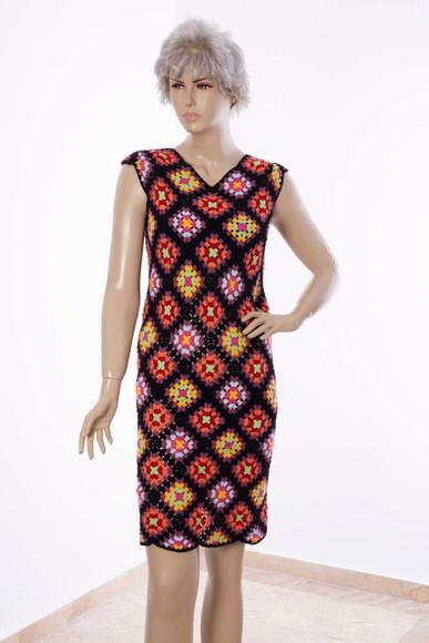 Vestido de crochê