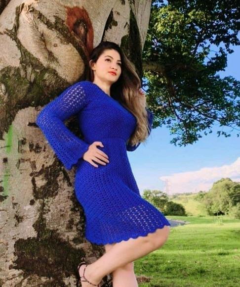 Vestido de crochê
