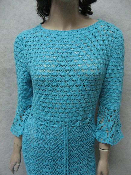 Vestido de Crochê
