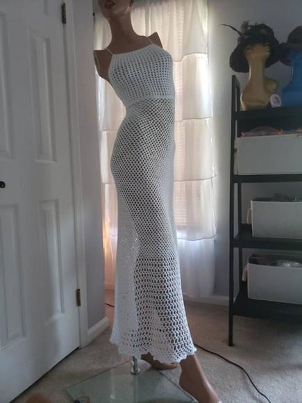 Vestido de Crochê