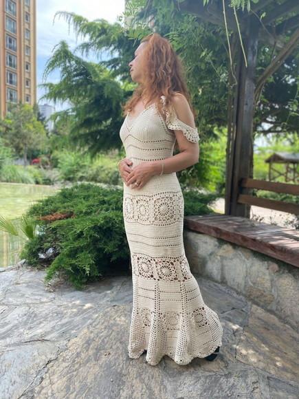 Vestido de Crochê