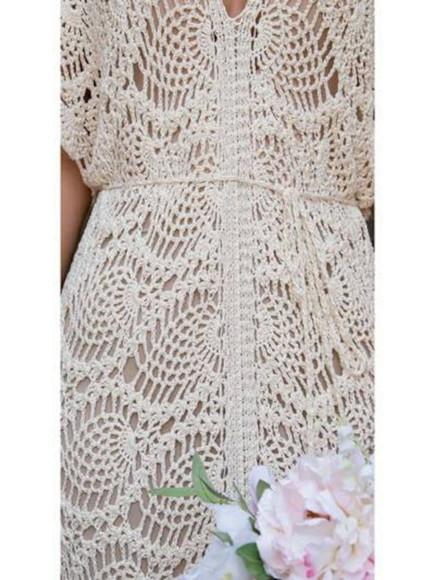 Vestido de Crochê