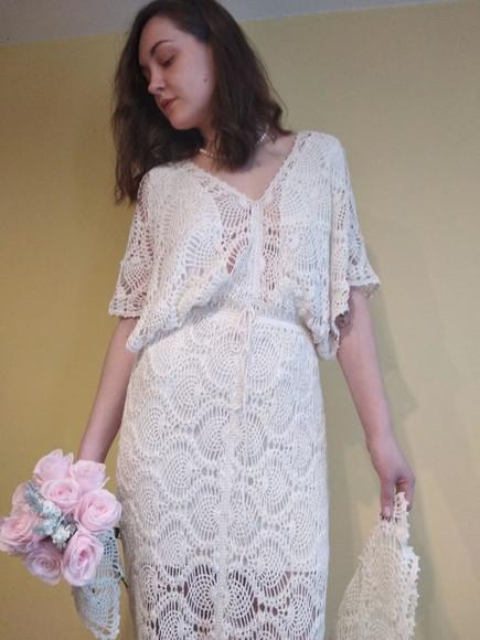 Vestido de Crochê