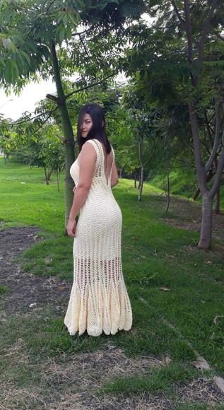Vestido de Crochê