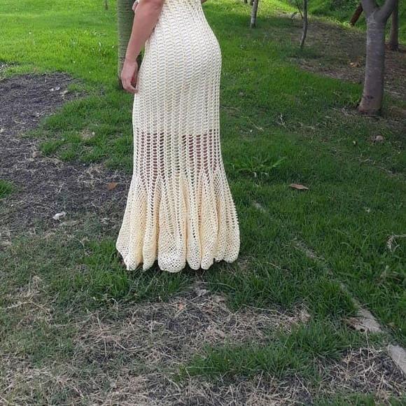 Vestido de Crochê