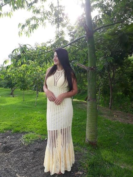 Vestido de Crochê