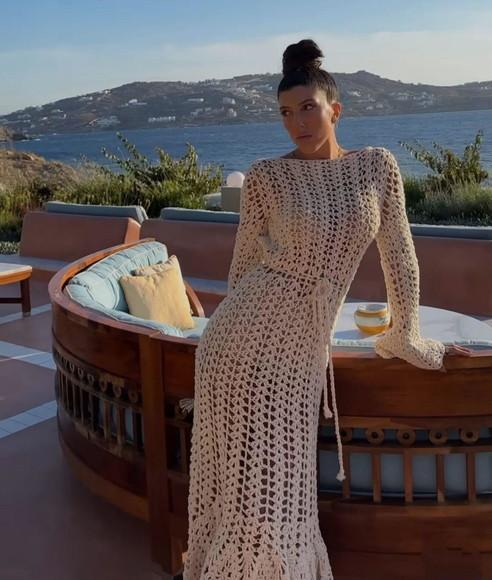 Vestido de Crochê