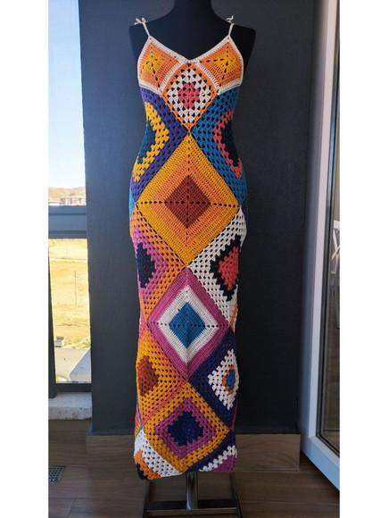 Vestido de Crochê
