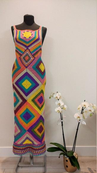 Vestido de Crochê