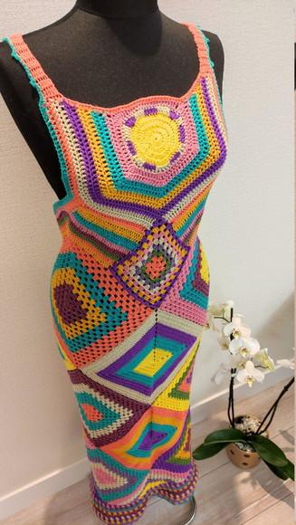 Vestido de Crochê
