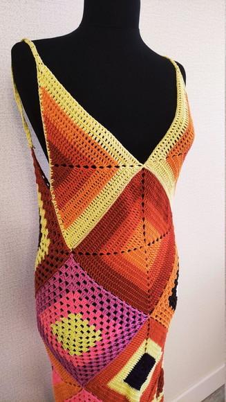 Vestido de Crochê