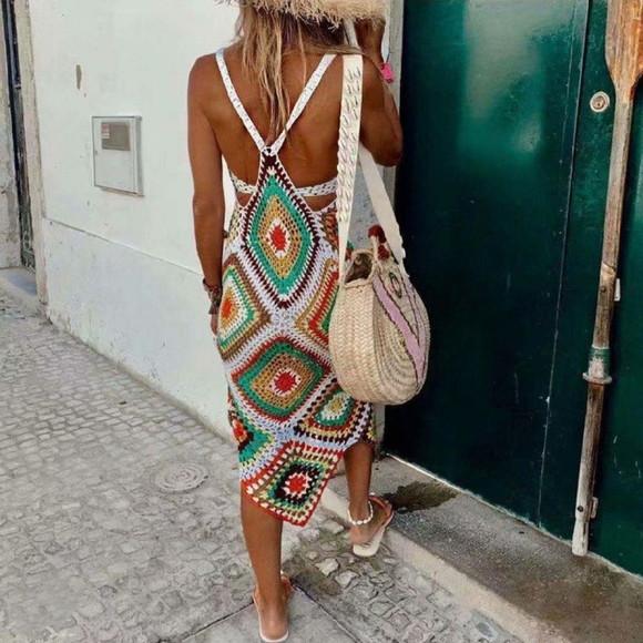 Vestido de Crochê