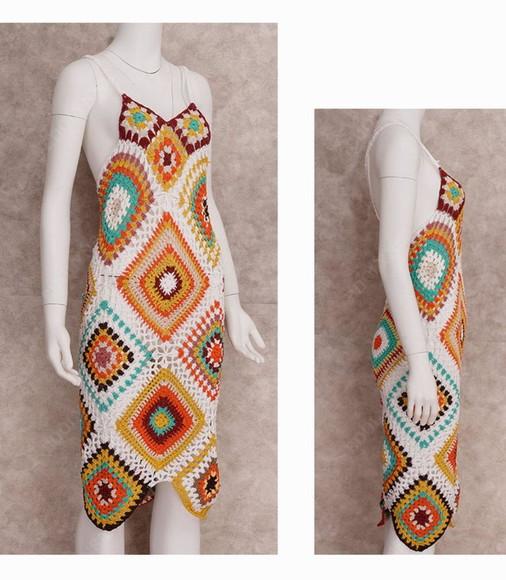 Vestido de Crochê