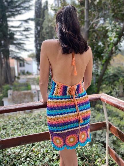 Vestido de Crochê