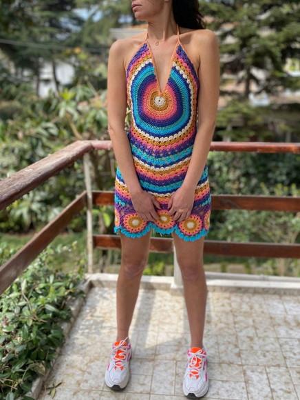 Vestido de Crochê