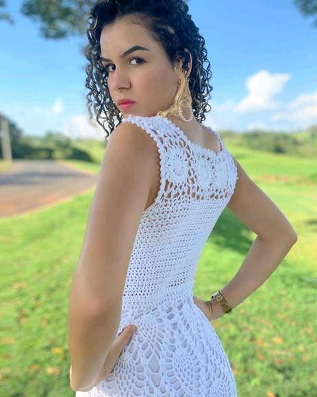 Vestido de Crochê