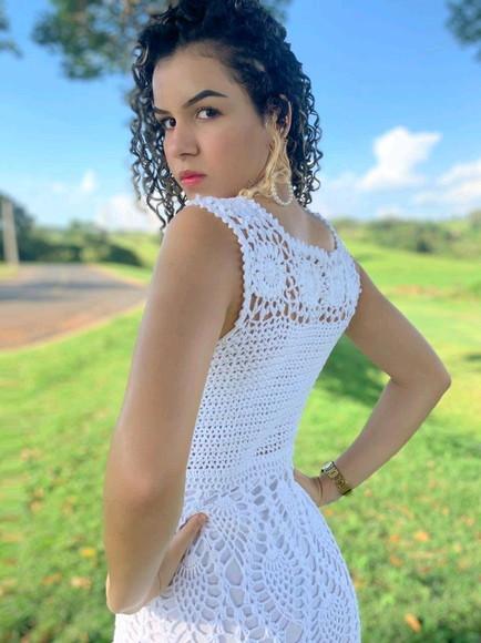 Vestido de Crochê