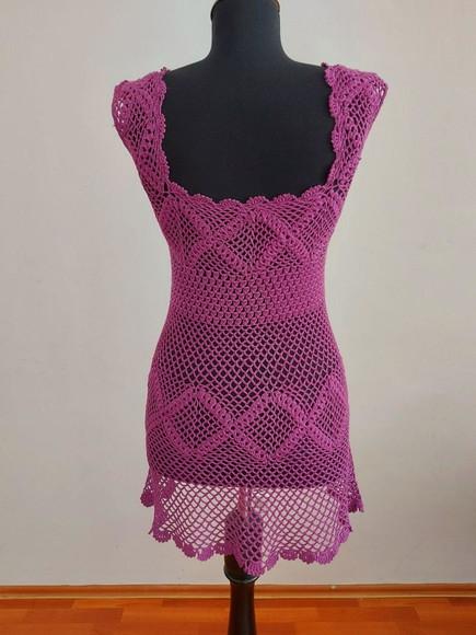 Vestido De Crochê