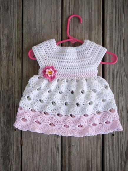 Vestido de Croche Bebe