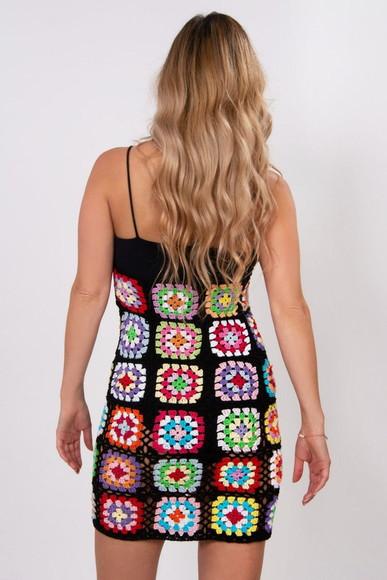 Vestido de crochê Samara