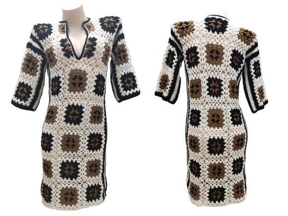 Vestido de crochê Samara