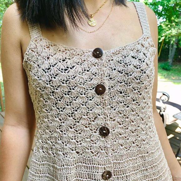 Vestido de Crochê Zoe