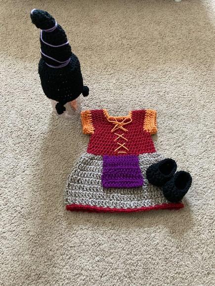 Vestido Fantasia Hocus Pocus Mary Sanderson