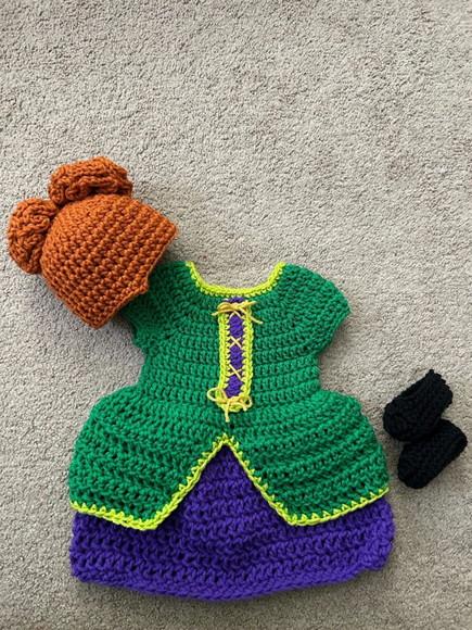 Vestido Fantasia Hocus Pocus Winifred winnie Sanderson