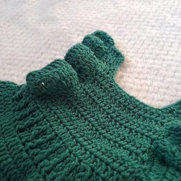 Vestido Infantil de Crochê