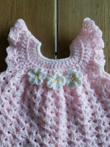 Vestido para Bebê em Crochê