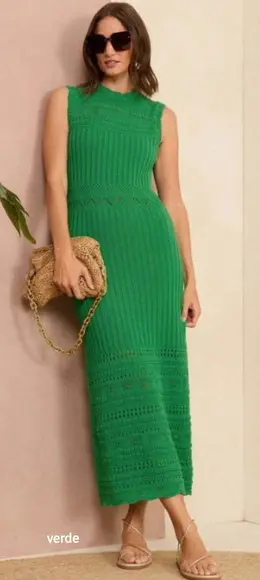 2 Vestido de Crochê