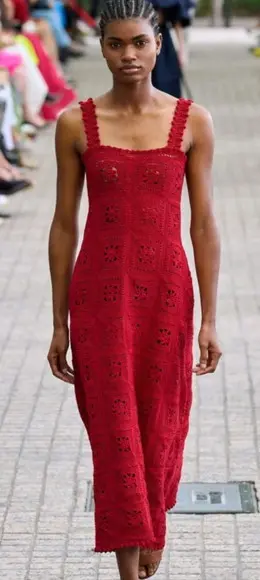 2 Vestido de Crochê