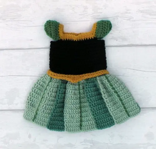 Anna Frozen Vestido Princesa