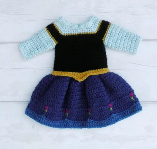 Anna Frozen Vestido Princesa