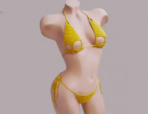 Biquini de crochê