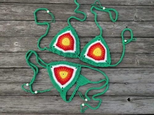 Biquíni de Crochê