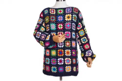 Blusa de crochê