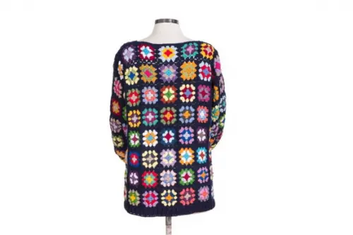 Blusa de crochê